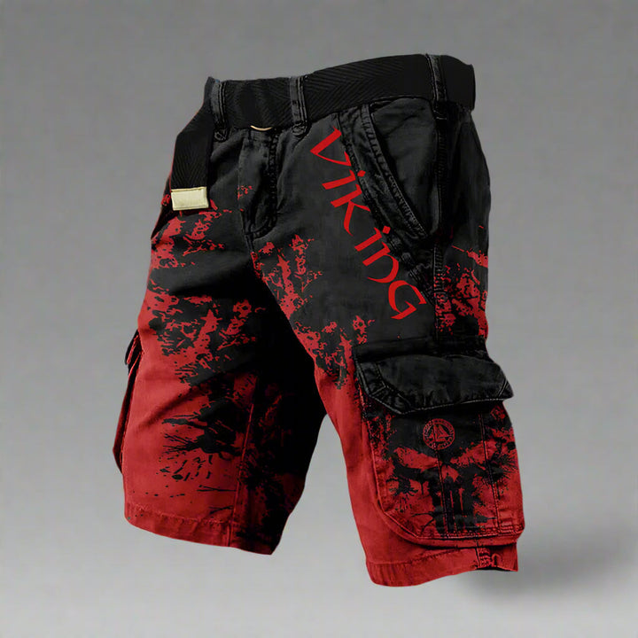 Donato | Shorts cargo estampados para hombre