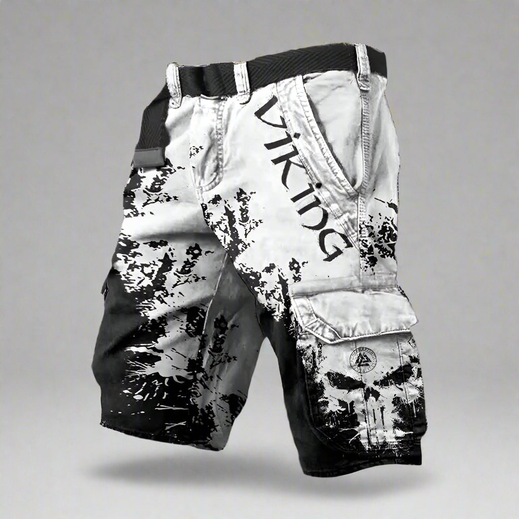 Donato | Shorts cargo estampados para hombre
