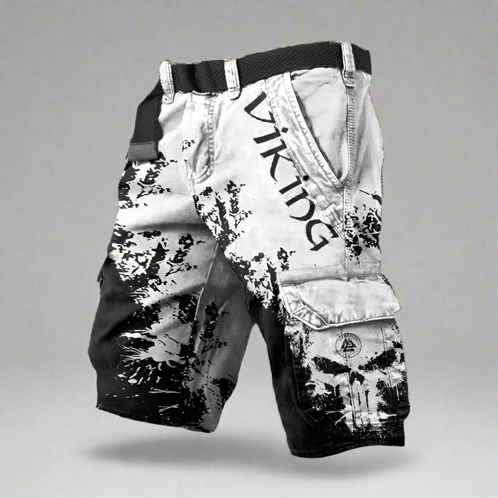 Donato | Shorts cargo estampados para hombre