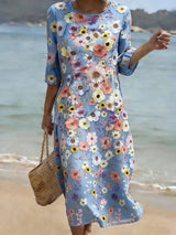 Vania | Vestido floral midi