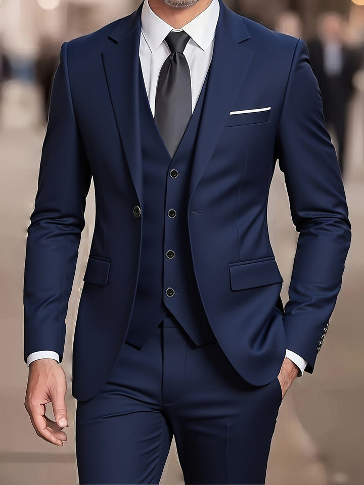 Cesáreo | Traje de tres piezas entallado