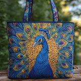 Anaisa | Bolso tote estampado pavo real