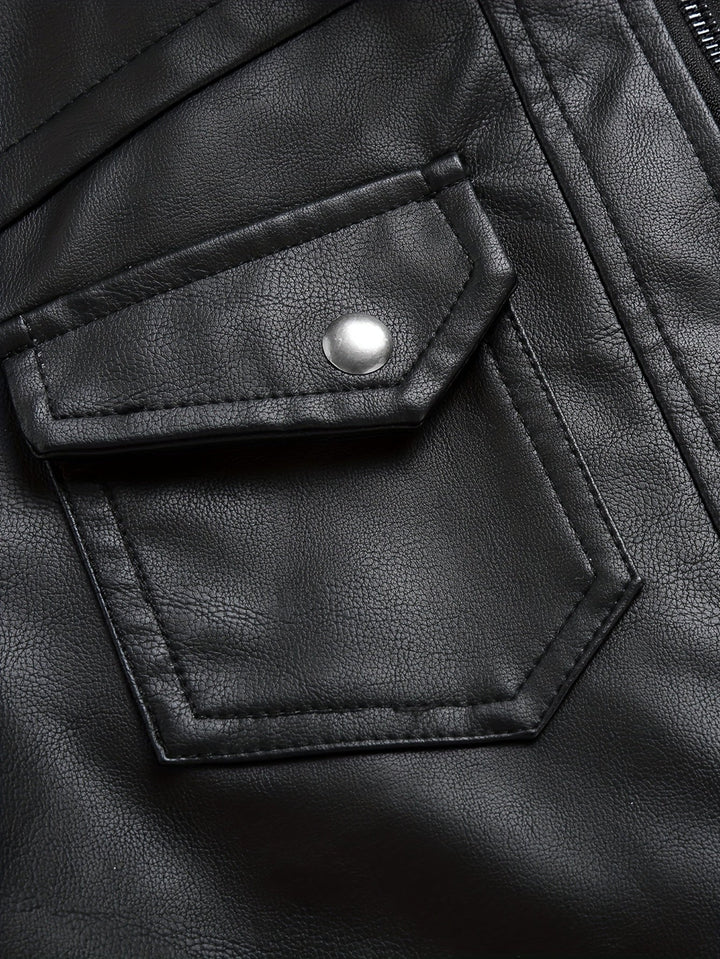 Paulino | Chaqueta moto con capucha
