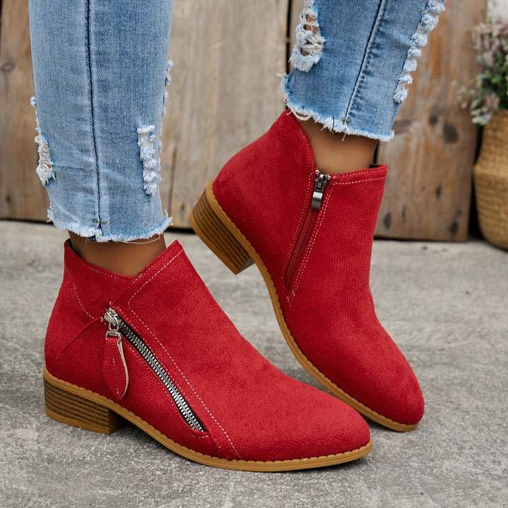María Soledad | Botín con cierre lateral