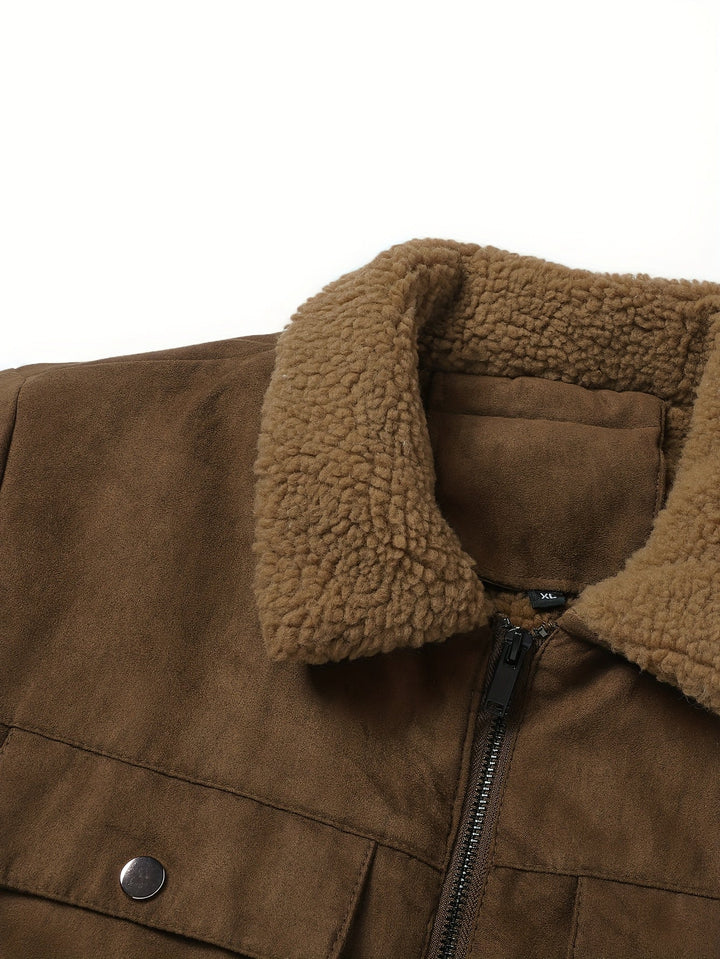 Timoteo | Chaqueta de hombre forrada en peluche