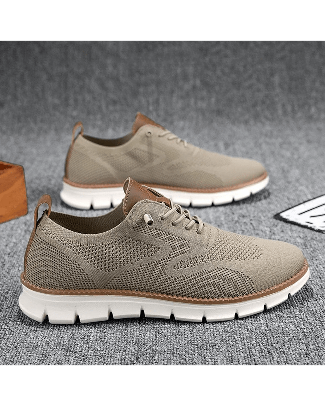 Jacinto | Zapatillas de malla tejida para hombre