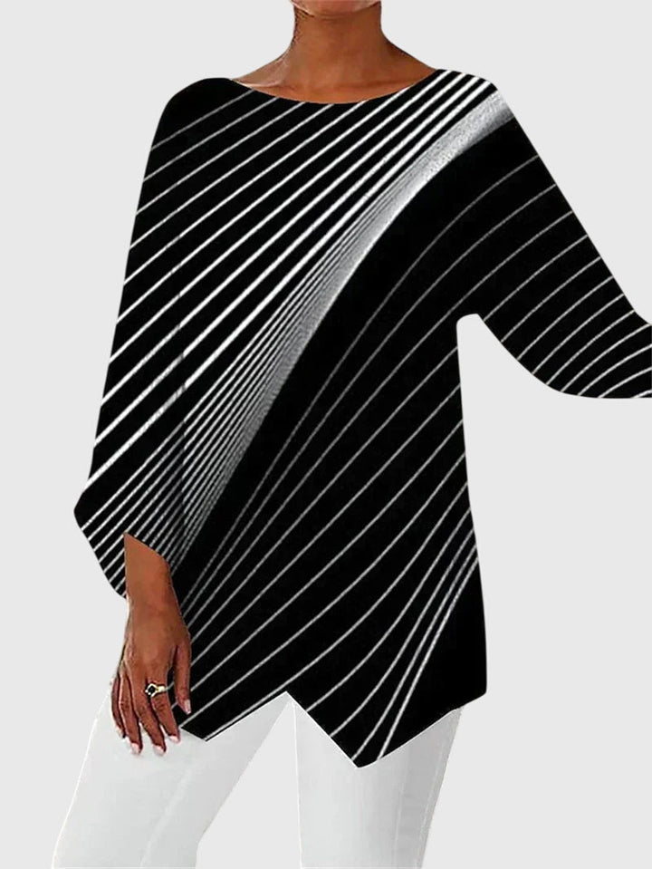 Nelda | Blusa manga larga con mariposa