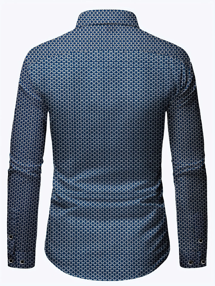 Antonio | Camisa de hombre con estampado menudo