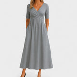 Teresita | Vestido midi plisado