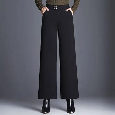 Elsa | Pantalones de pierna ancha a cuadros