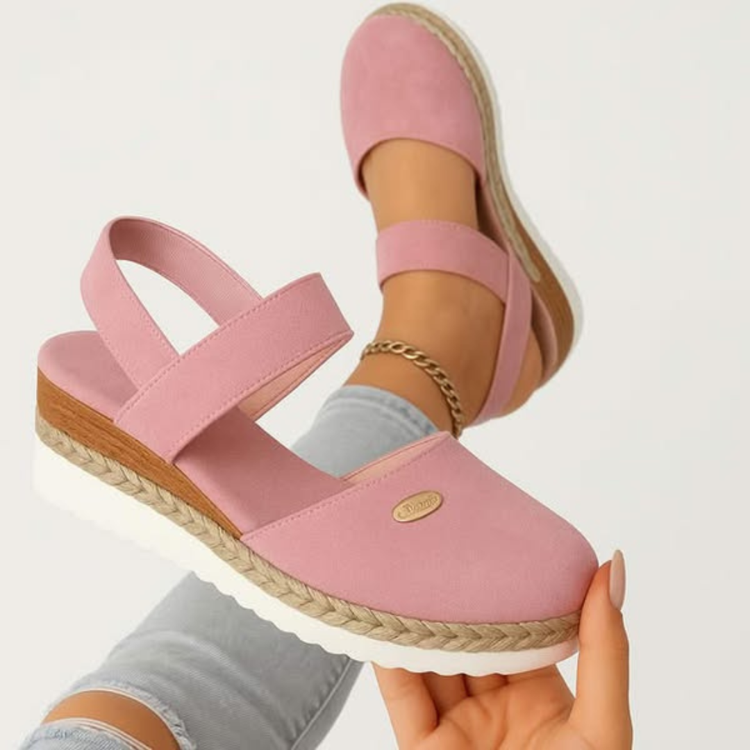 Jimena | Sandalias con plataforma acolchada