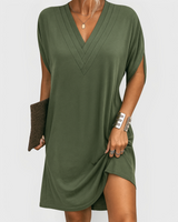Silvana | Vestido corto escote en V