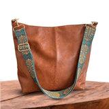 María Esther | Bolso tote con correa decorada