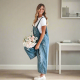 Dayana | Jumpsuit de mezclilla estilo vintage