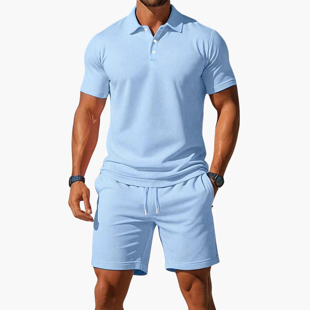Lucas | Conjunto Elegante de Polo y Short