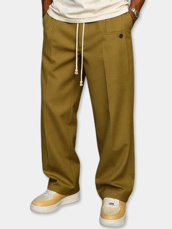 Gael | Pantalón casual de pierna ancha