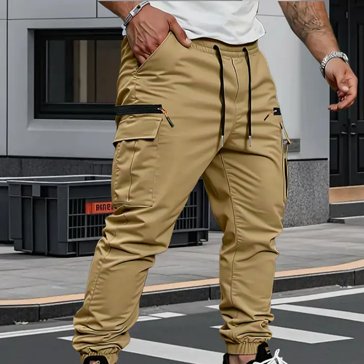 Jhon | Pantalón cargo elasticado