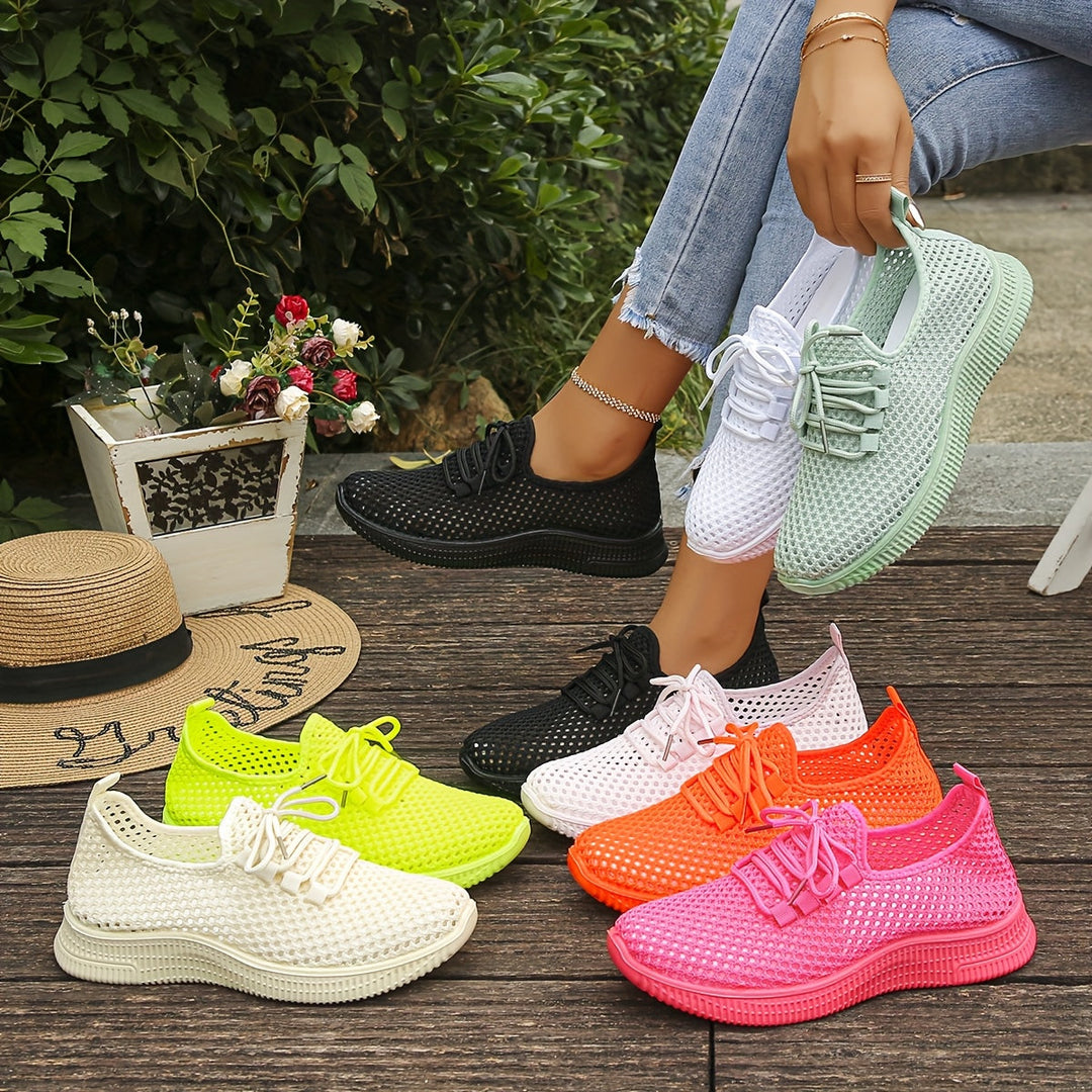 Yanella | Zapatillas caladas con cordones
