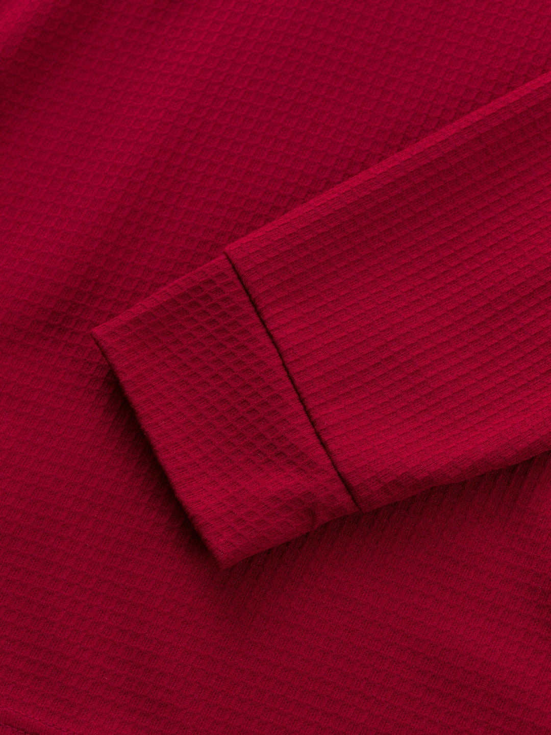 Gunther | Polera henley manga larga con textura