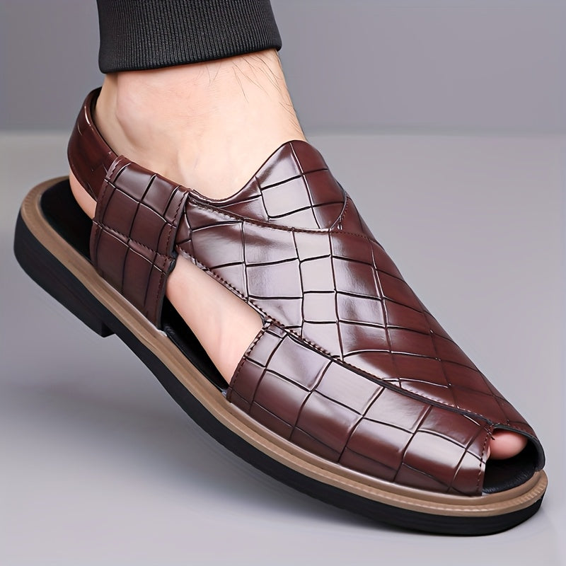 Gastón | Sandalias de diseño tejido para hombre