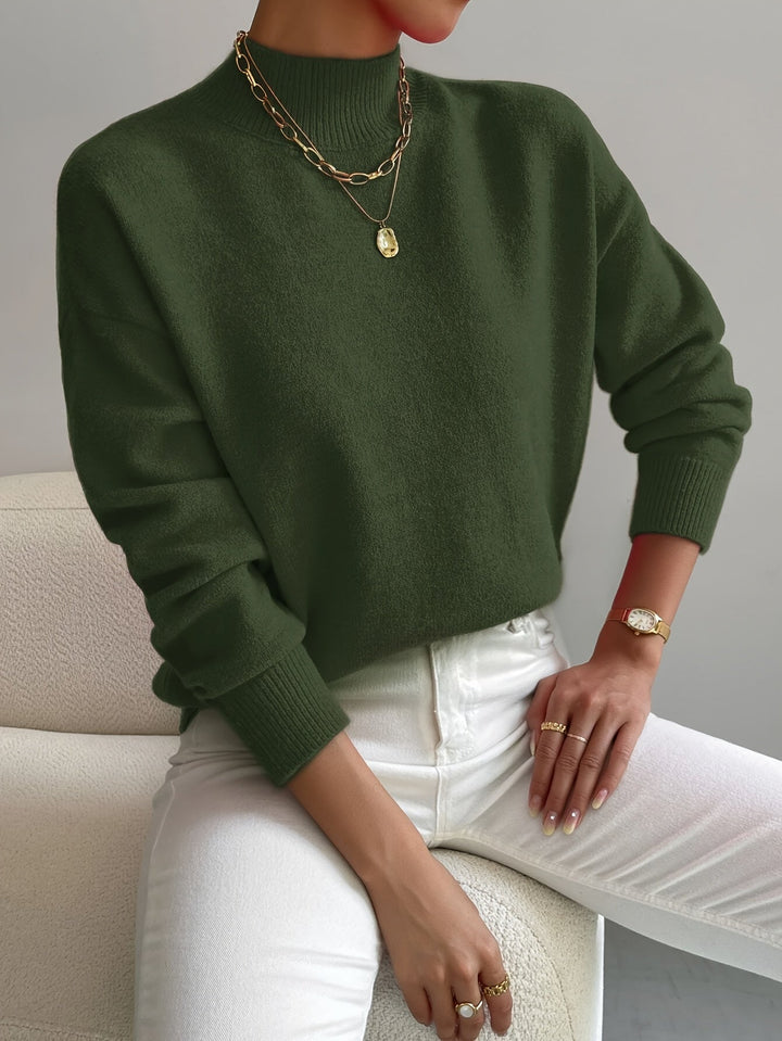 Sandra Andrea | Sweater cuello mock