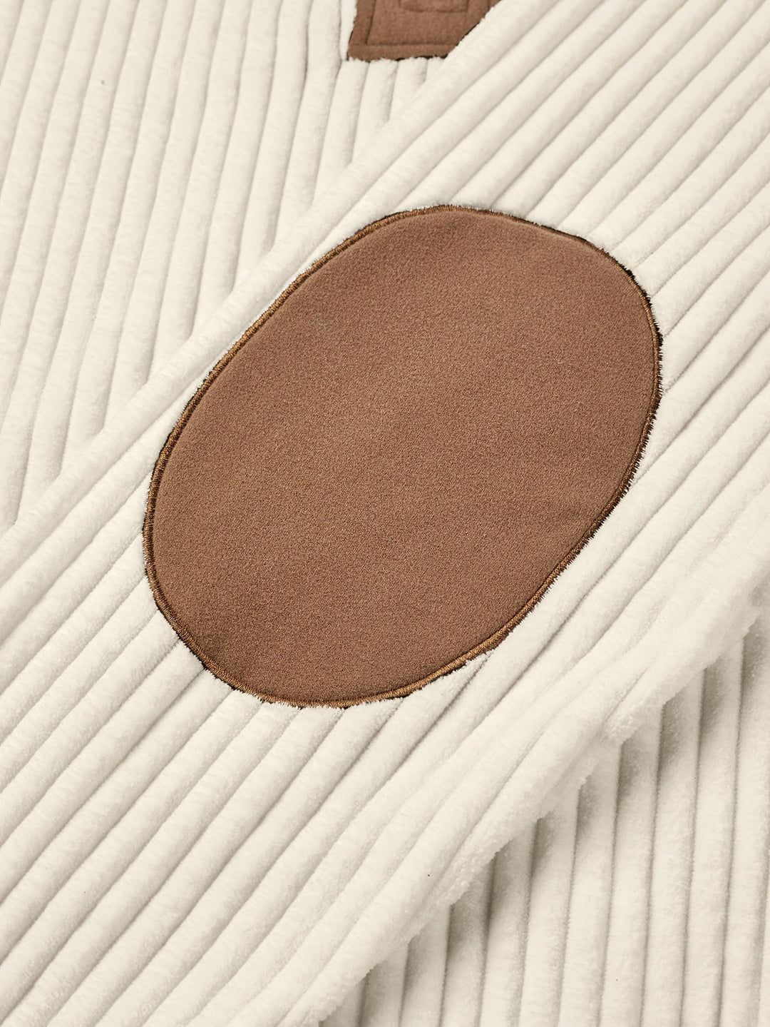 Dante | Sweater bicolor con cierre corto