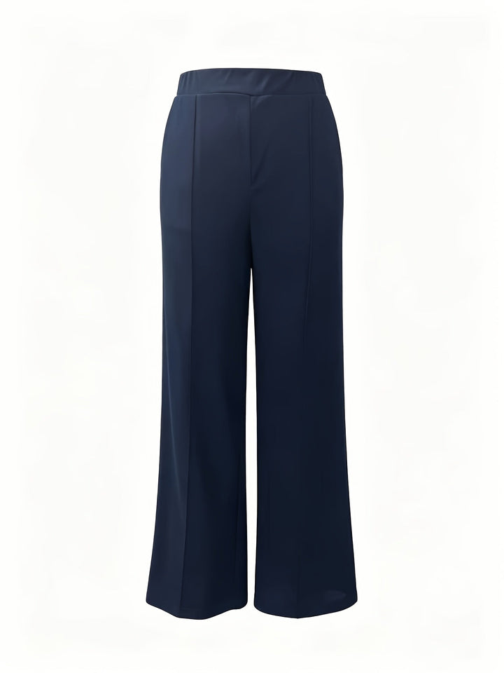 Saray | Pantalones de tiro alto y pierna ancha