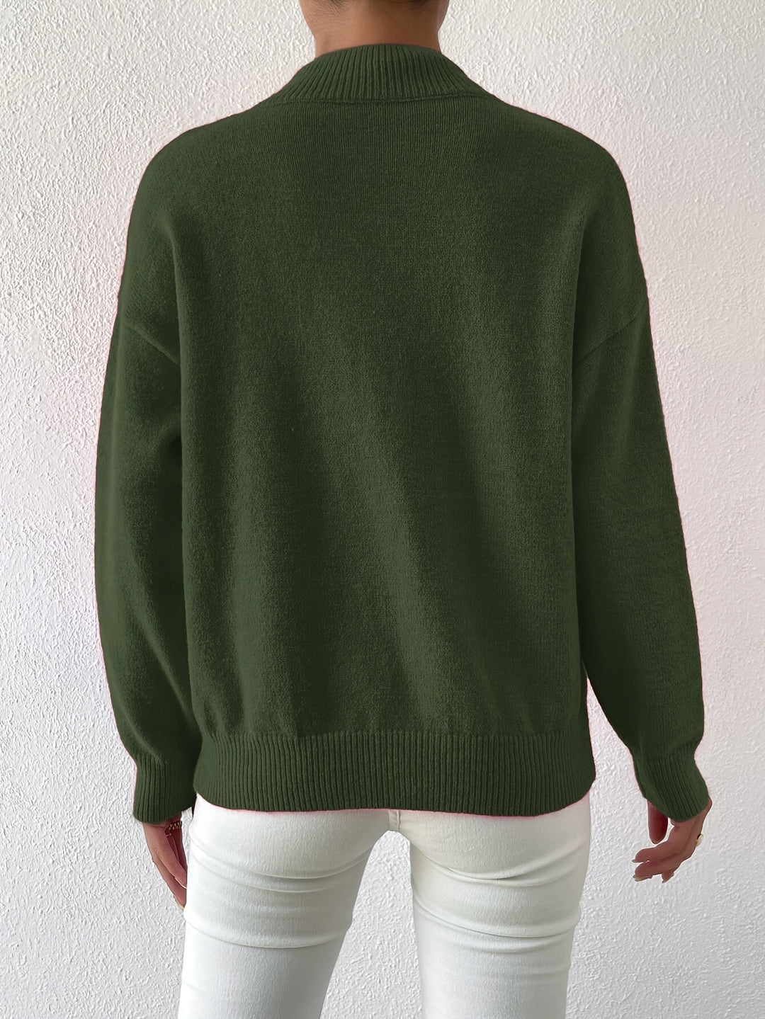 Sandra Andrea | Sweater cuello mock