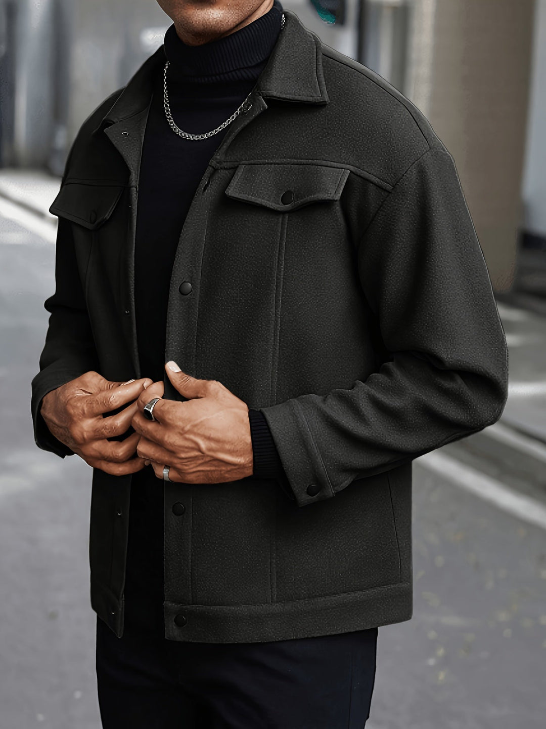 Gerardo | Chaqueta urbana de botones