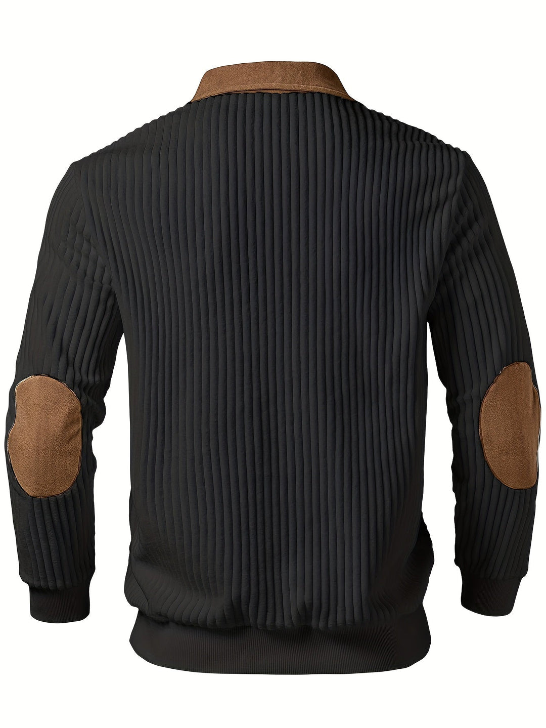 Dante | Sweater bicolor con cierre corto