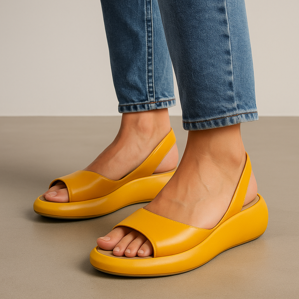 Tamara | Sandalia slingback punta abierta