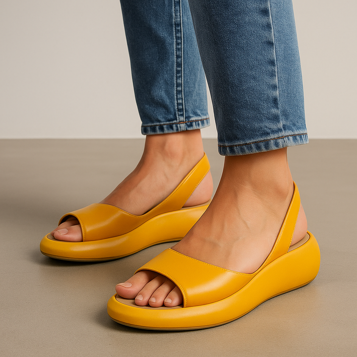Tamara | Sandalia slingback punta abierta