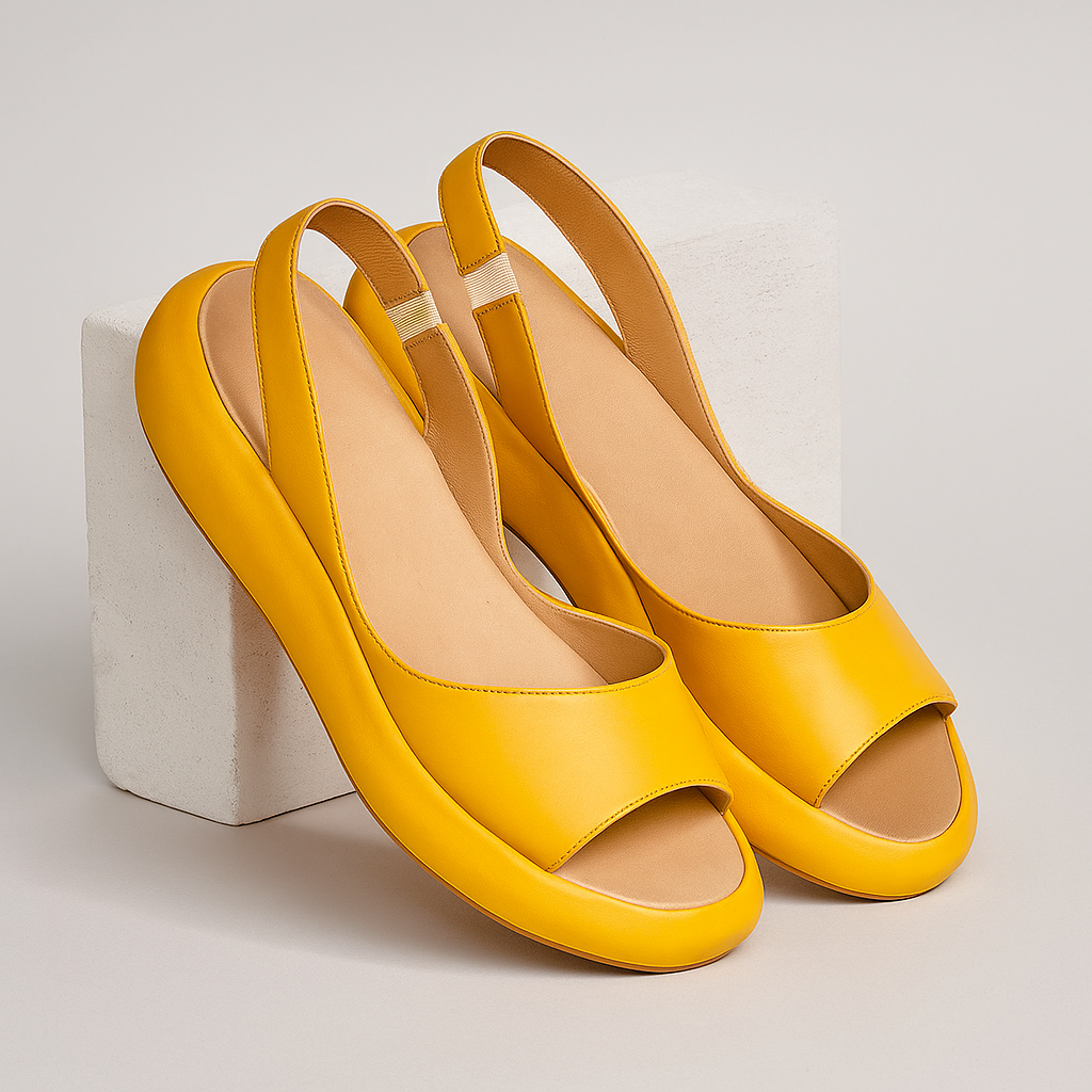 Tamara | Sandalia slingback punta abierta