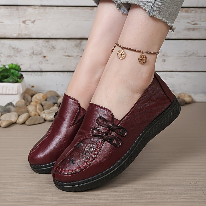Jenny | Mocasines acolchados sin cordones
