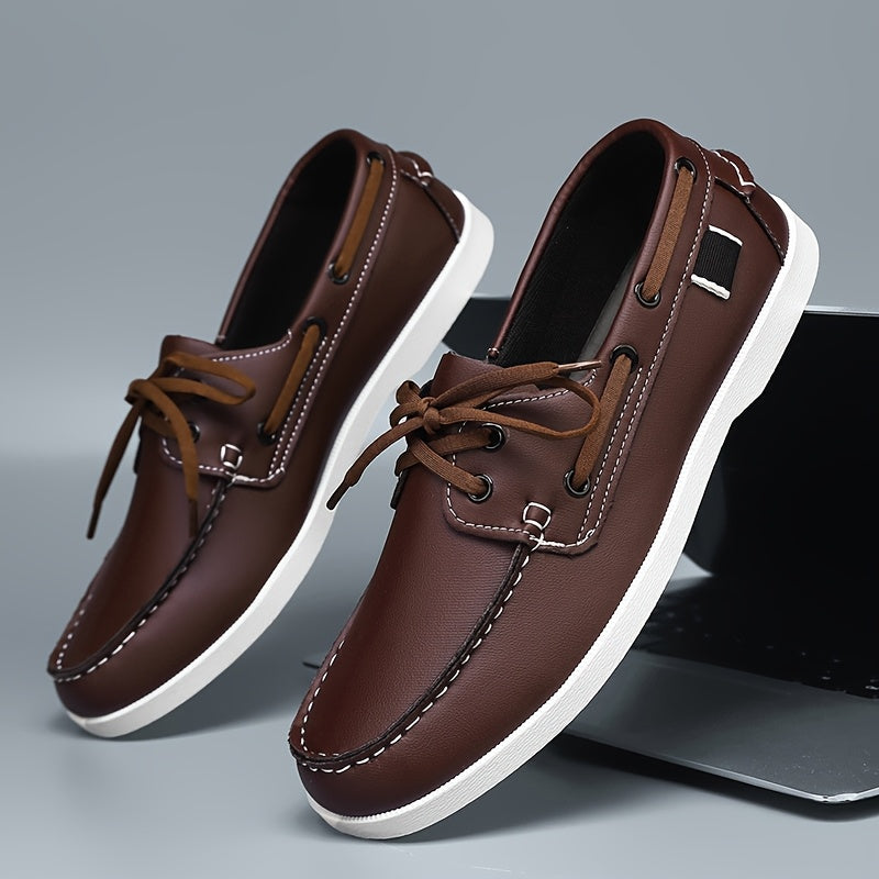 Damián | Zapatos náuticos con cordones para hombre
