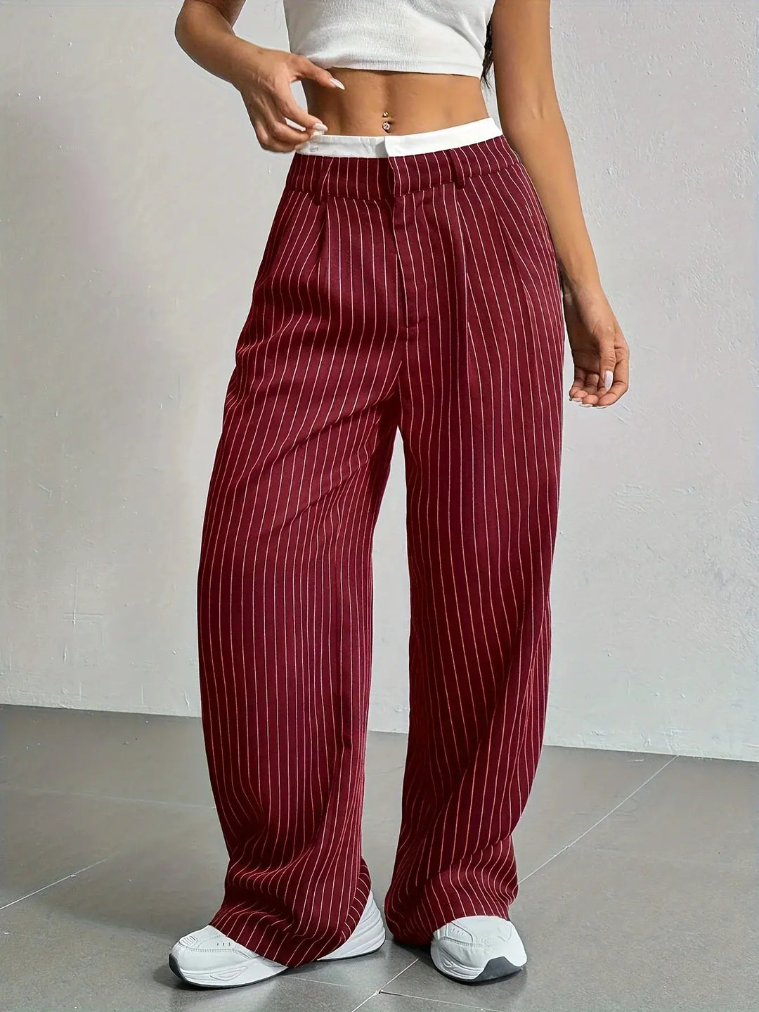Katiuska | Pantalón ancho a rayas
