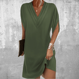 Morgana | Vestido recto escote V