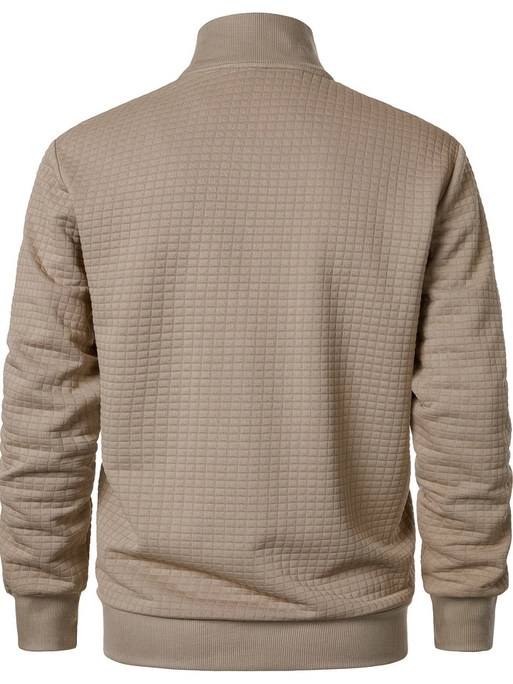 Colihuinca | Chaqueta con cierre y textura en relieve