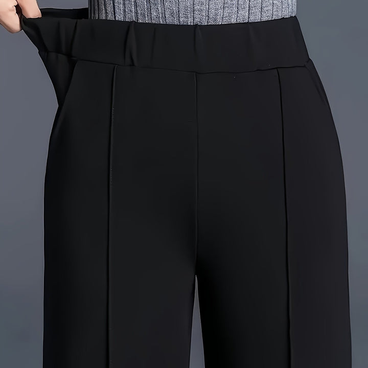 Maximiliana | Pantalón de tiro alto pierna ancha