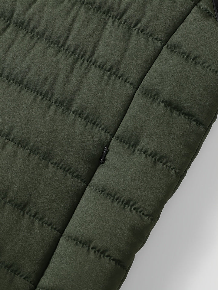Saúl | Chaleco acolchado con cuello alto