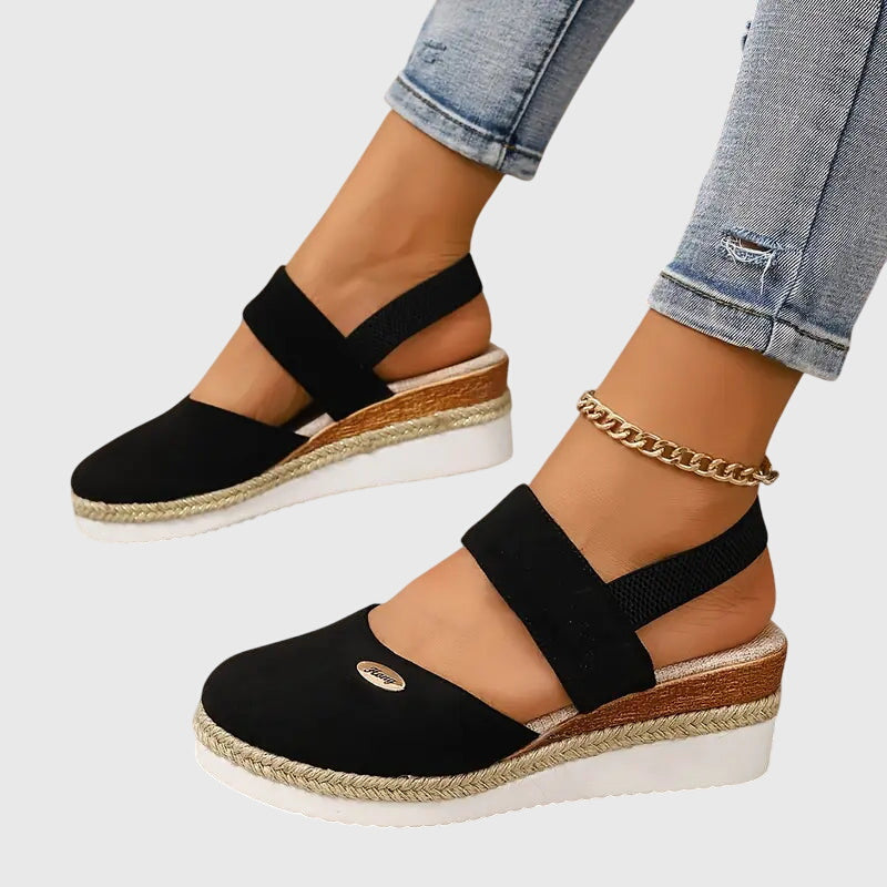 Jimena | Sandalias con plataforma acolchada