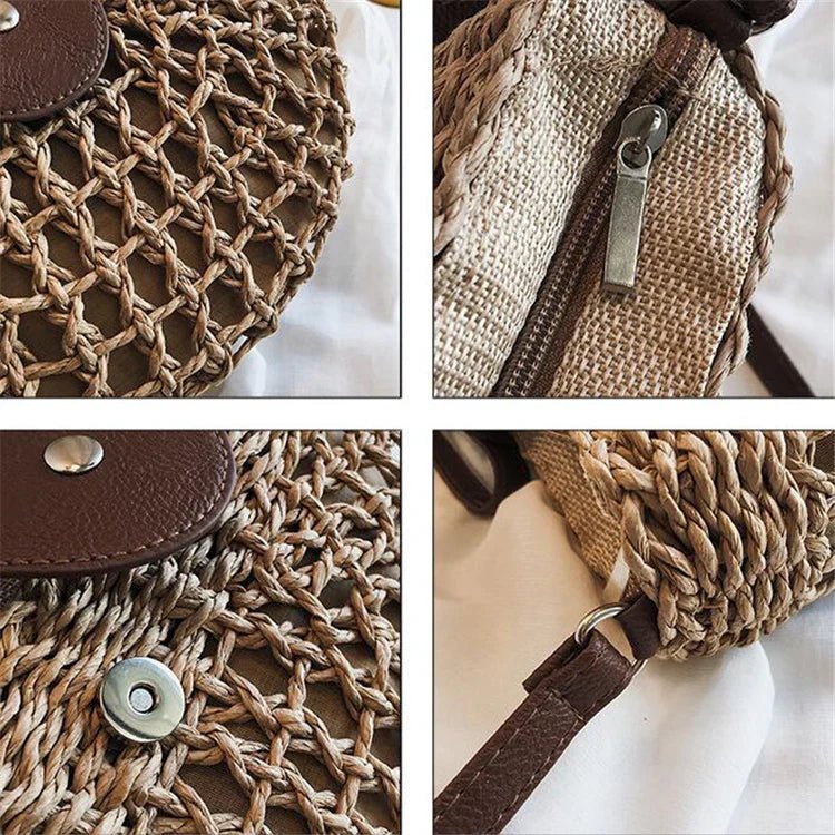 Maia | Bolso Bandolera de Paja