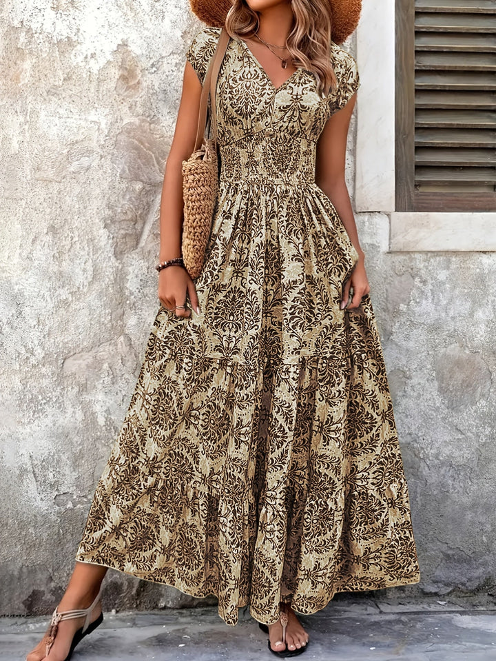 Sarai | Vestido largo estampado