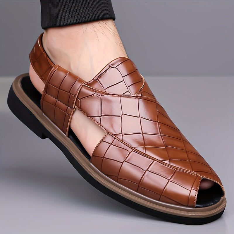 Gastón | Sandalias de diseño tejido para hombre