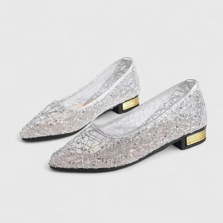 Mónica | Ballerinas de encaje en punta