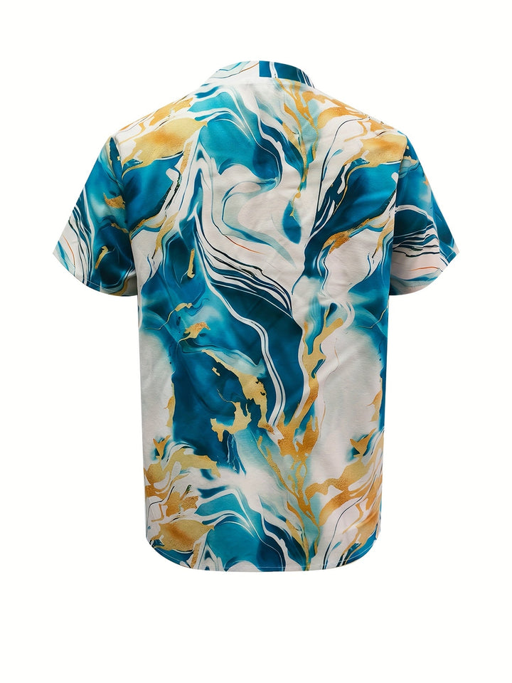 María Sol | Blusa con estampado de ondas