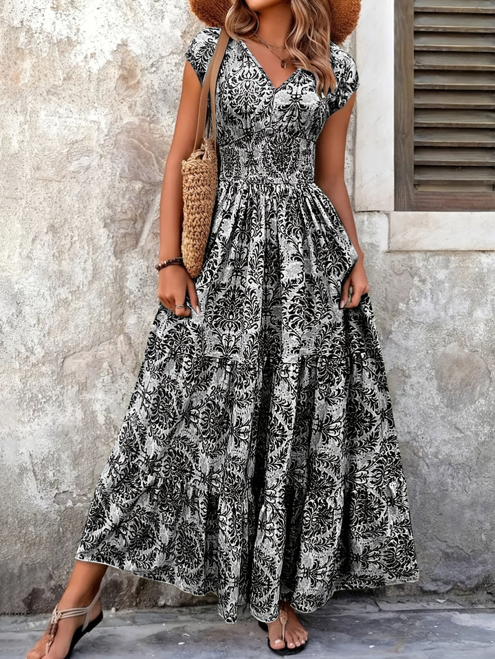 Sarai | Vestido largo estampado
