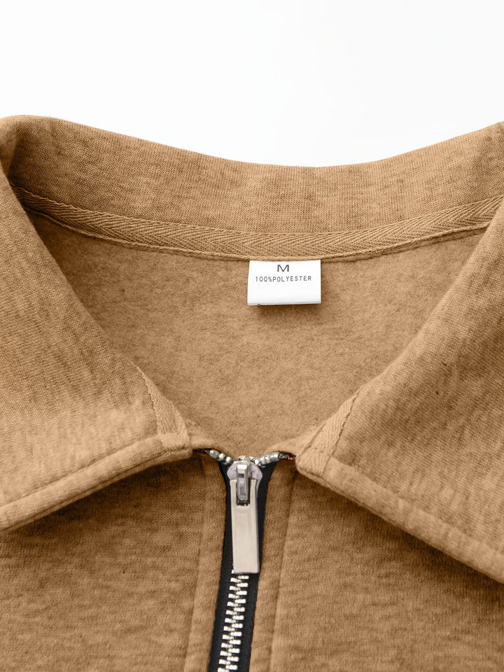 Genaro | Sweater medio cierre
