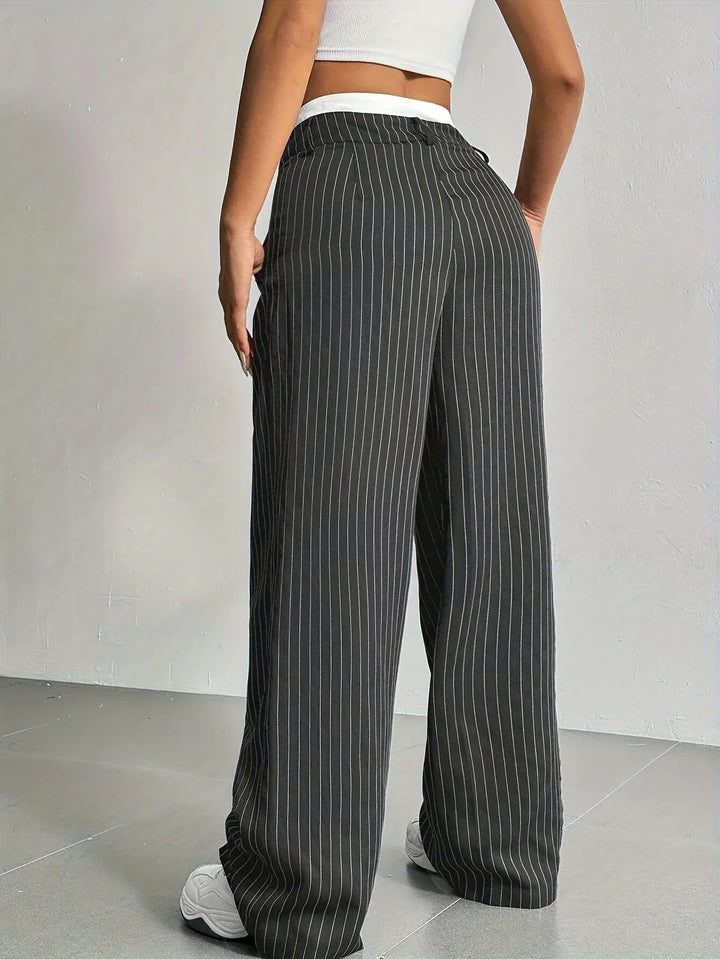 Katiuska | Pantalón ancho a rayas