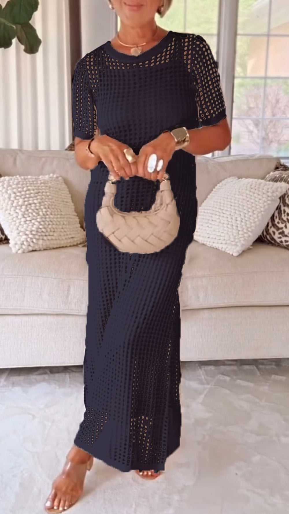 Belén | Vestido Doble Capa de Elegancia Natural